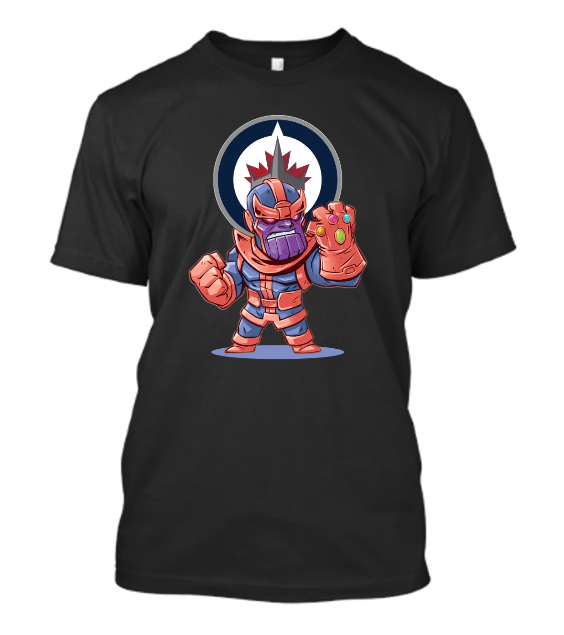 Thanos Meets Winnipeg Jets Fans With Infinity Gauntlet T-Shirt