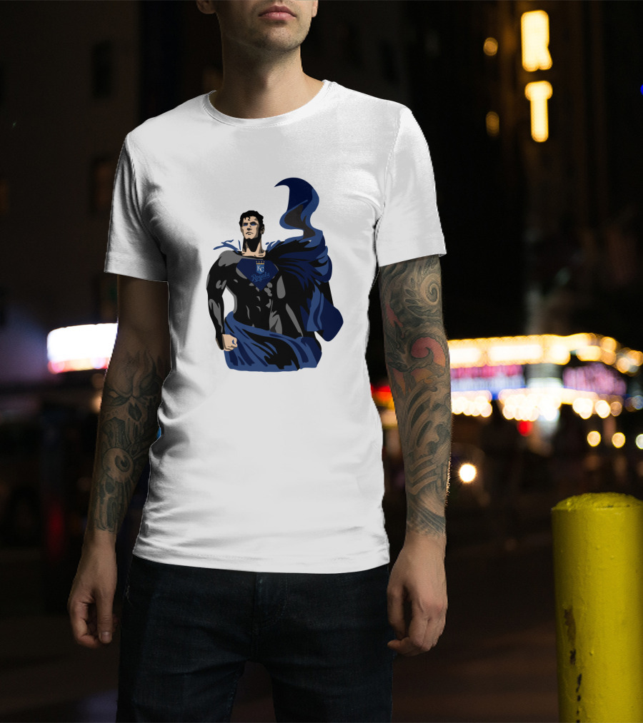 Kansas City Royals Superman Mashup T-Shirt