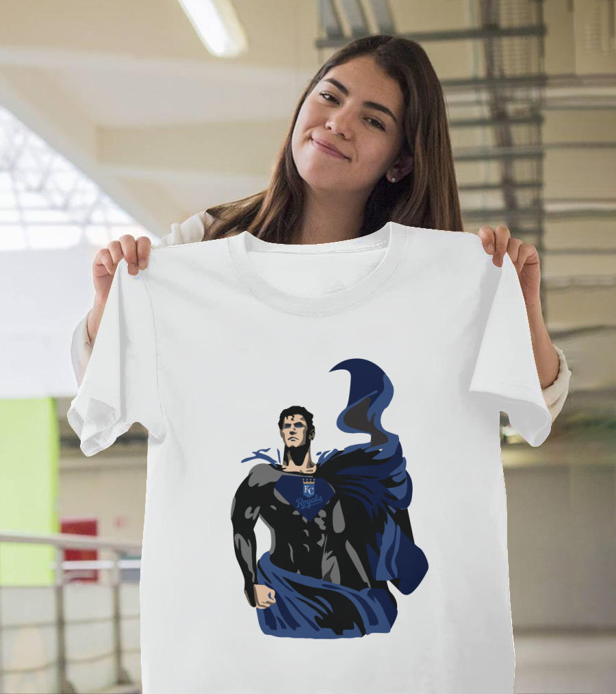 Kansas City Royals Superman Mashup T-Shirt