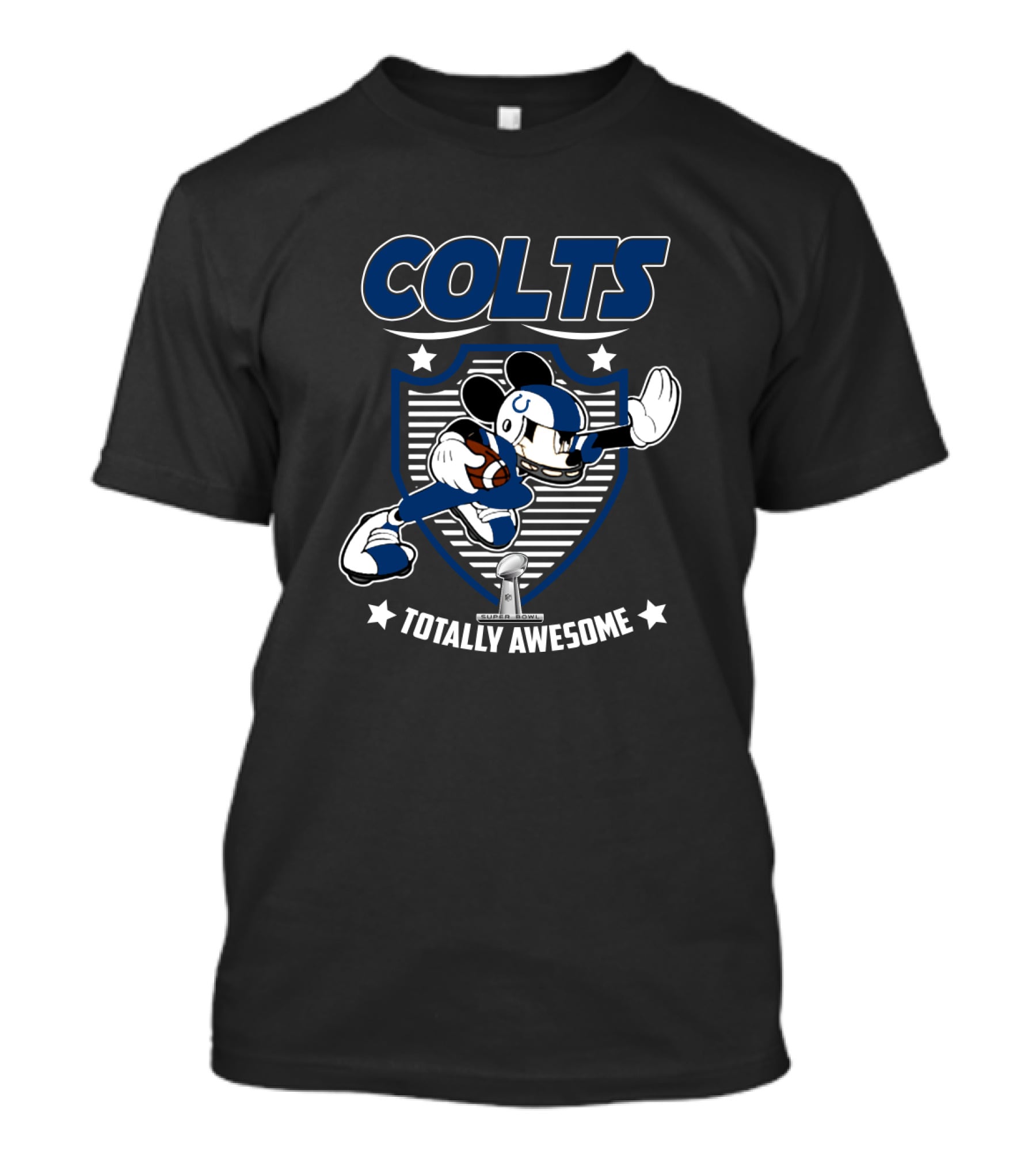 Colts Totally Awesome Mickey Football Fans T-Shirt