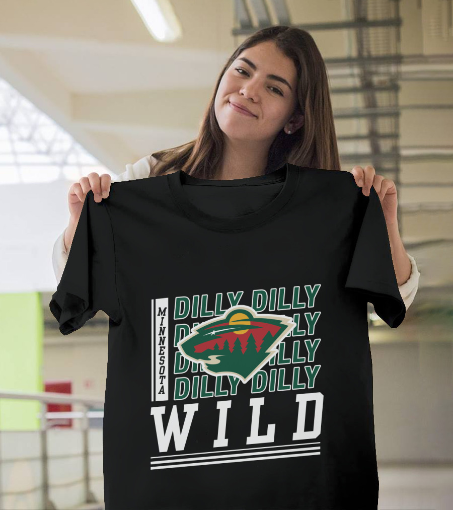 Minnesota Wild Dilly Dilly Hockey Team T-Shirt