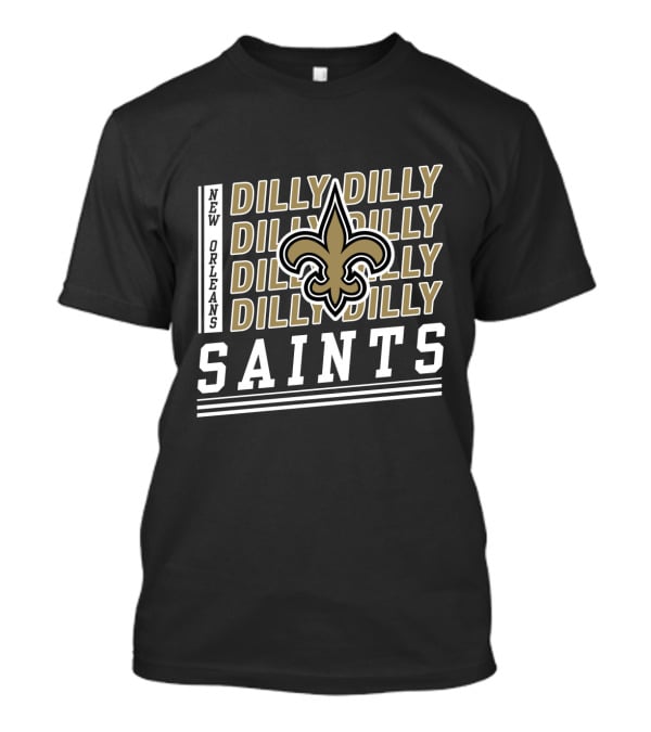 New Orleans Saints Dilly Dilly Fleur-De-Lis Bud Light T-Shirt