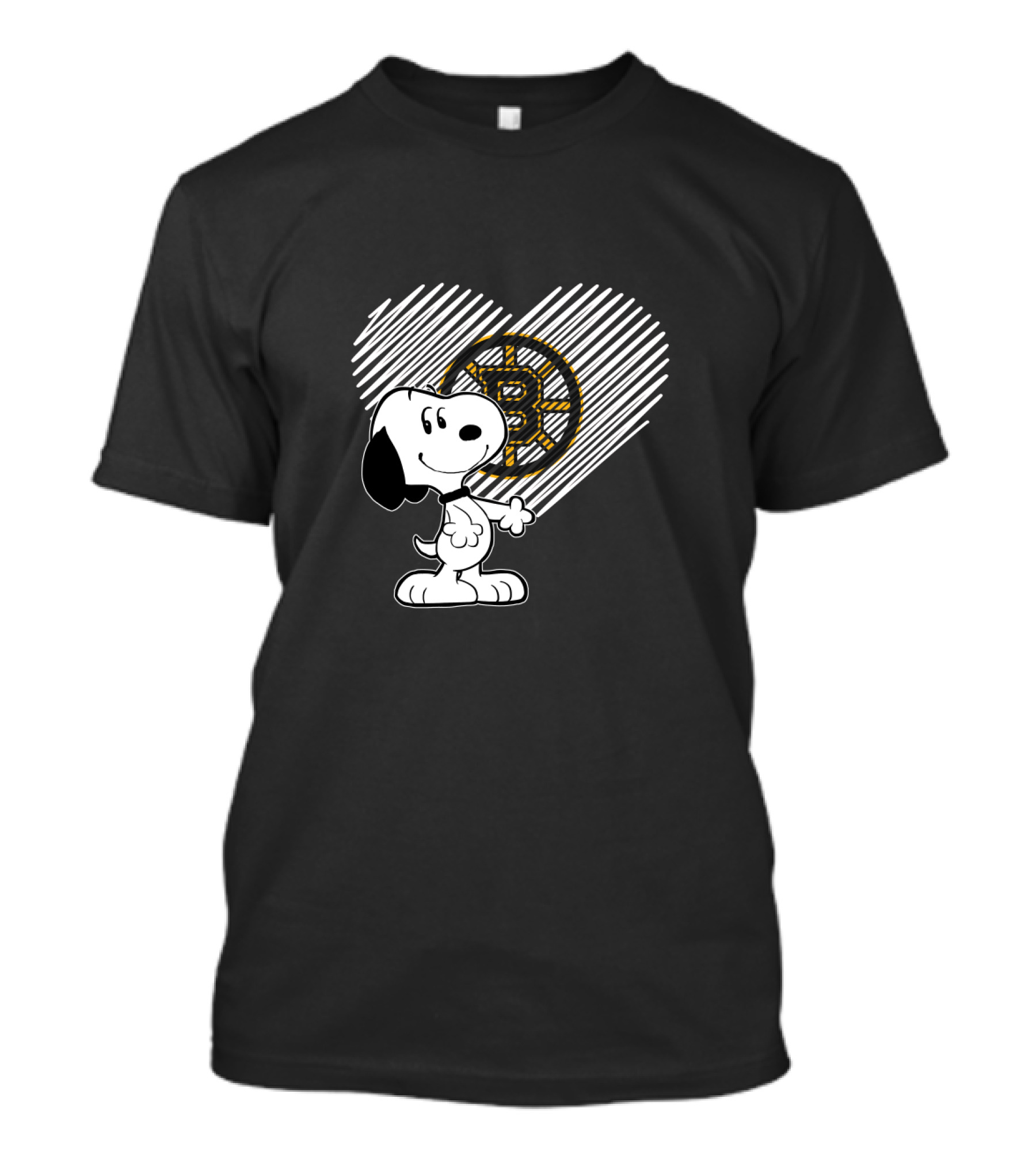 Snoopy Heart Bitcoin T-Shirt