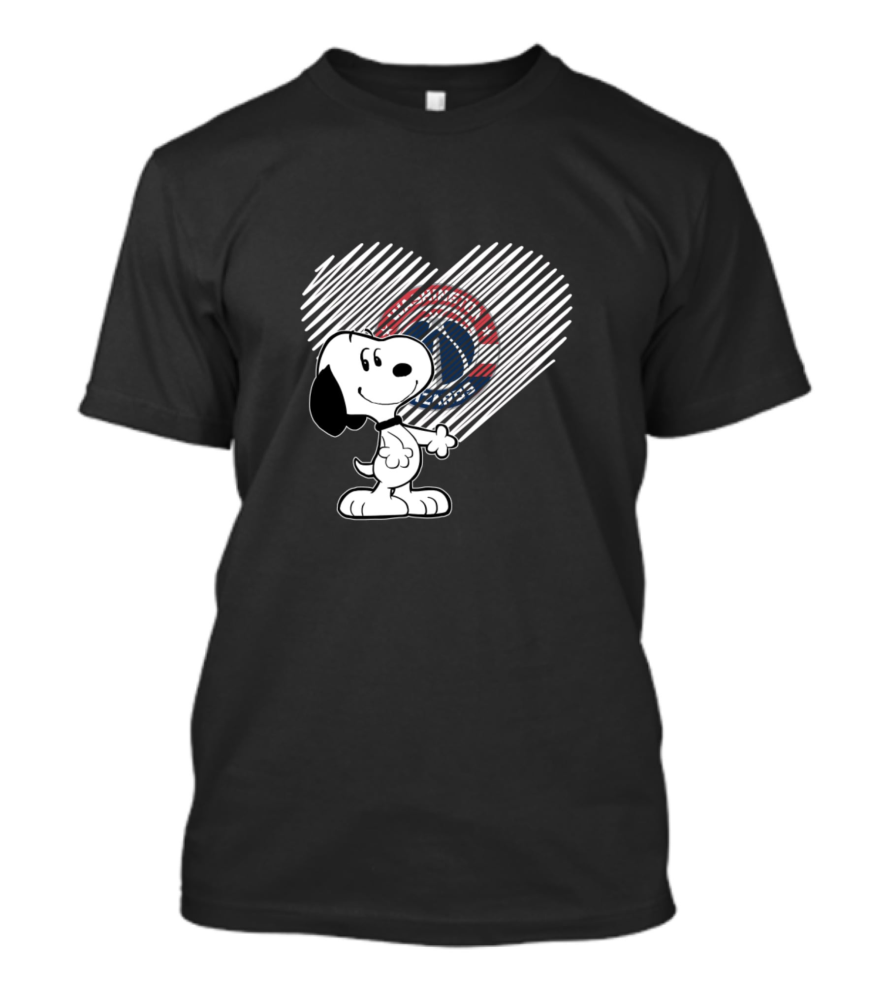 Snoopy Heart Washington Wizards Fans T-Shirt