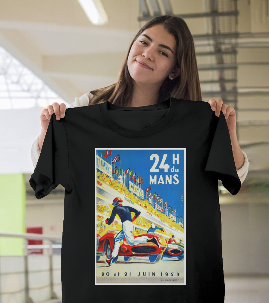 24 Heures Du Mans 20 Et 21 Juin 1959 Racing Event T-Shirt