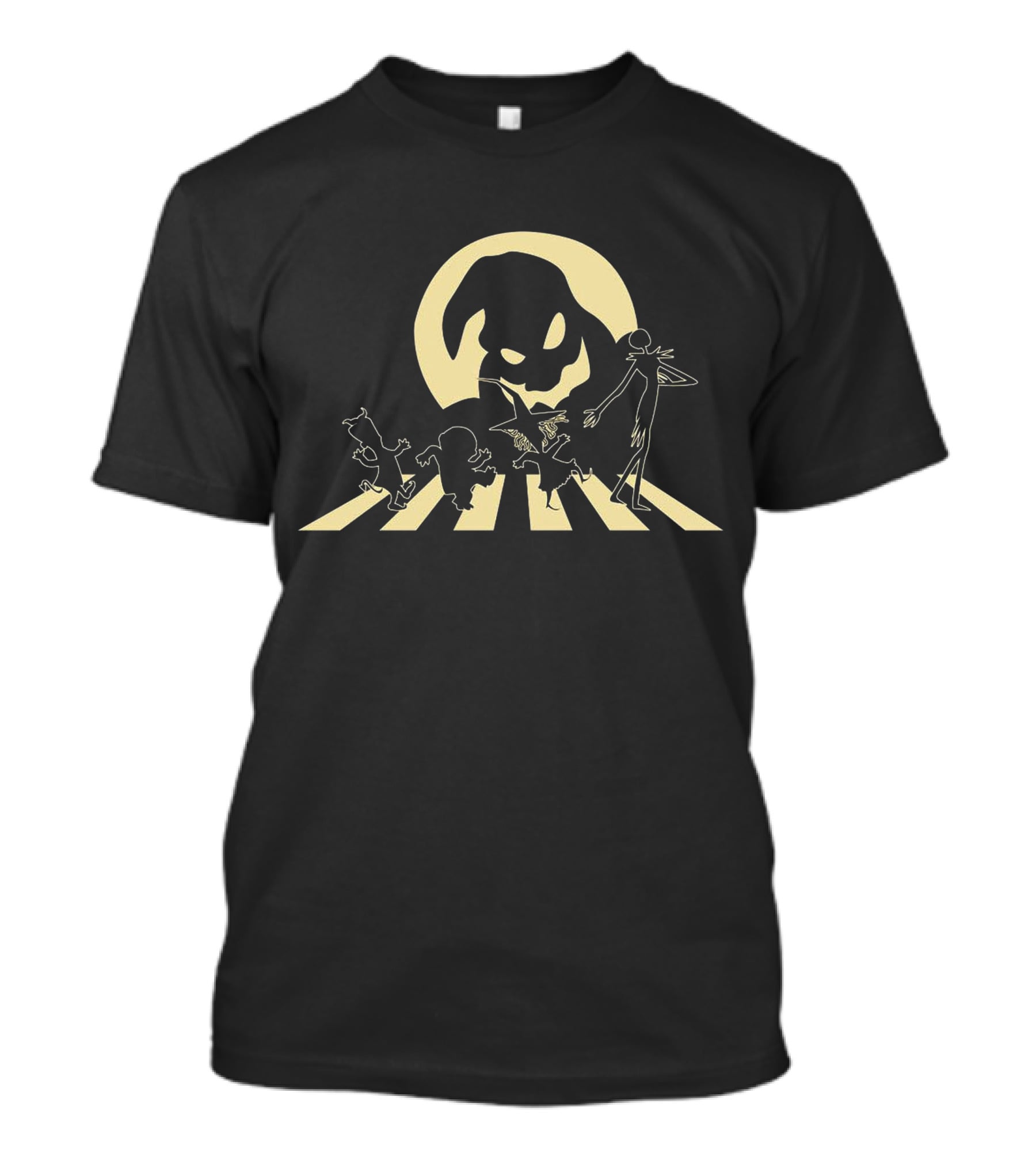 Nightmare Before Christmas Halloween Road T-Shirt