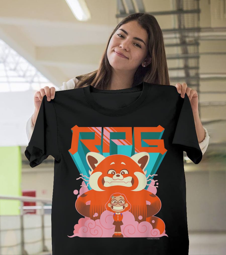 RPG Red Panda Girl Mei Disney Pixar T-Shirt