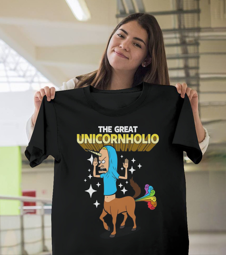 THE GREAT UNICORNHOLIO BEAVIS AND BUTT-HEAD T-Shirt