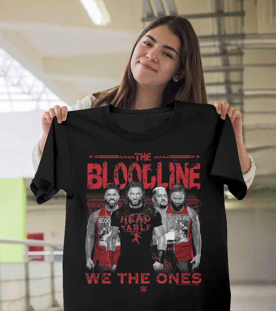 WWE The Bloodline Head Of The Table We The Ones T-Shirt