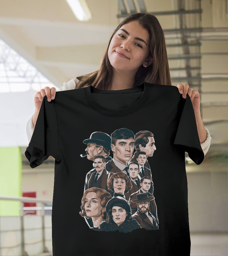 Peaky Blinders Characters Ensemble T-Shirt