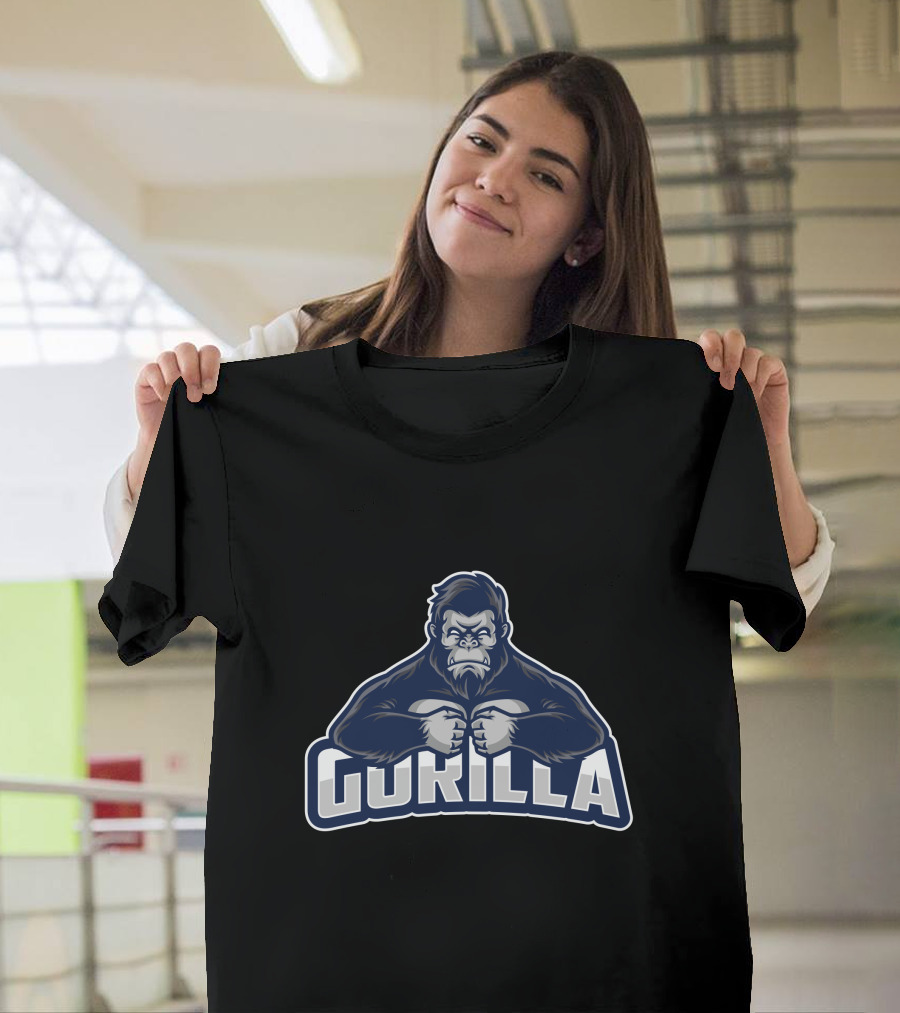 GORILLA Fierce Muscular Primate T-Shirt
