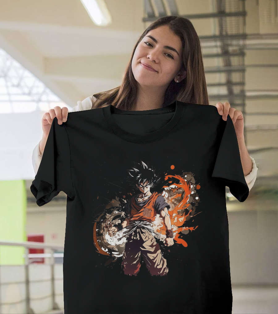 Songoku Dragon Ball Power Stance T-Shirt