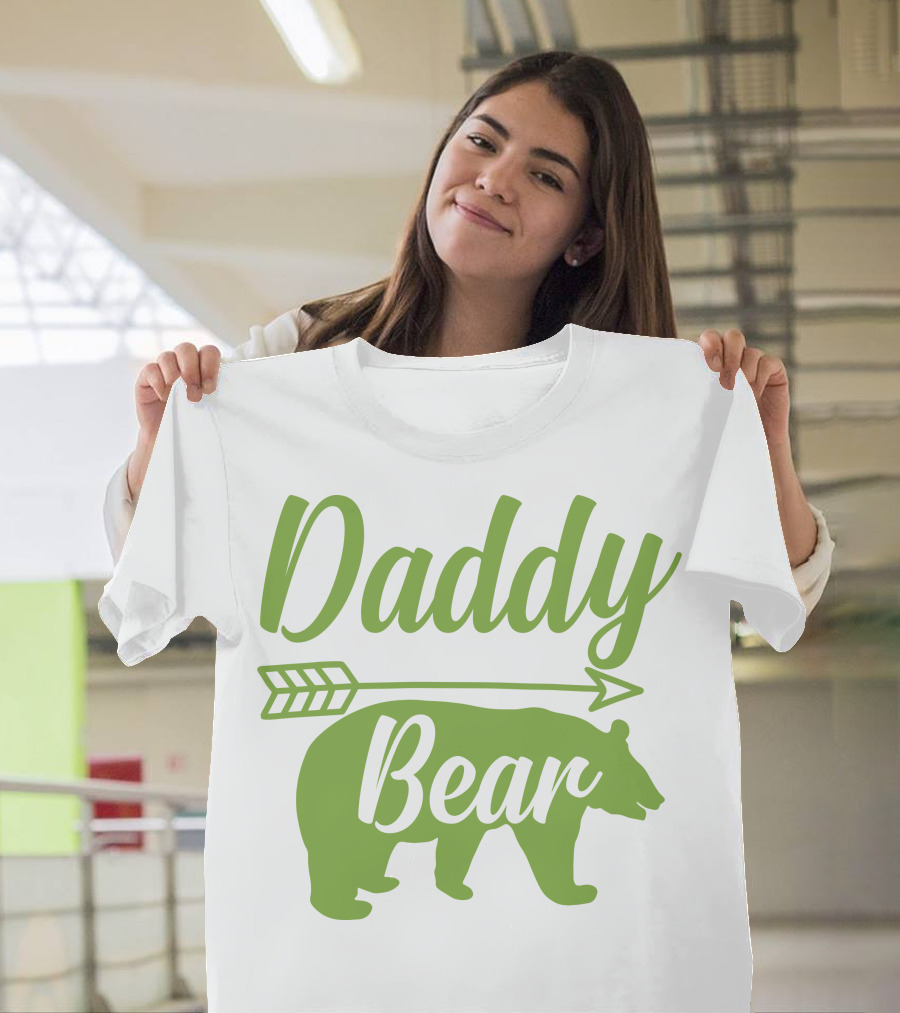 Daddy Bear Arrow T-Shirt