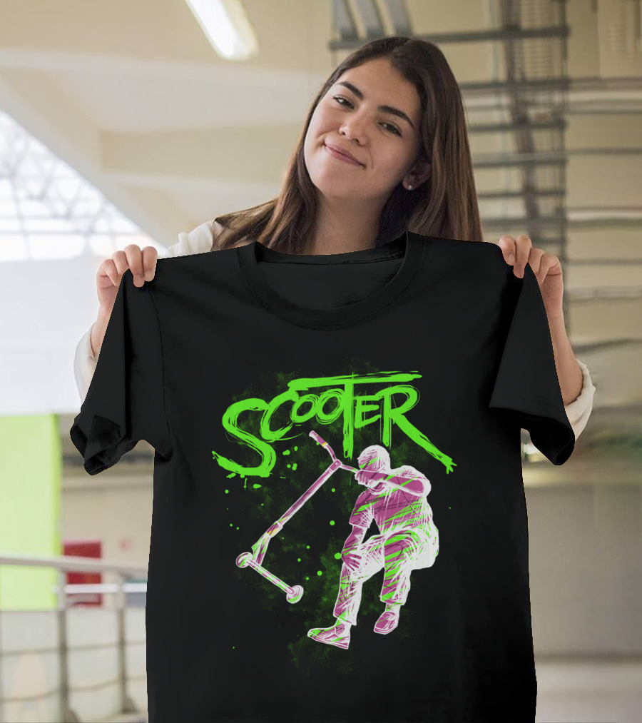 Scooter Neon Jump Action T-Shirt