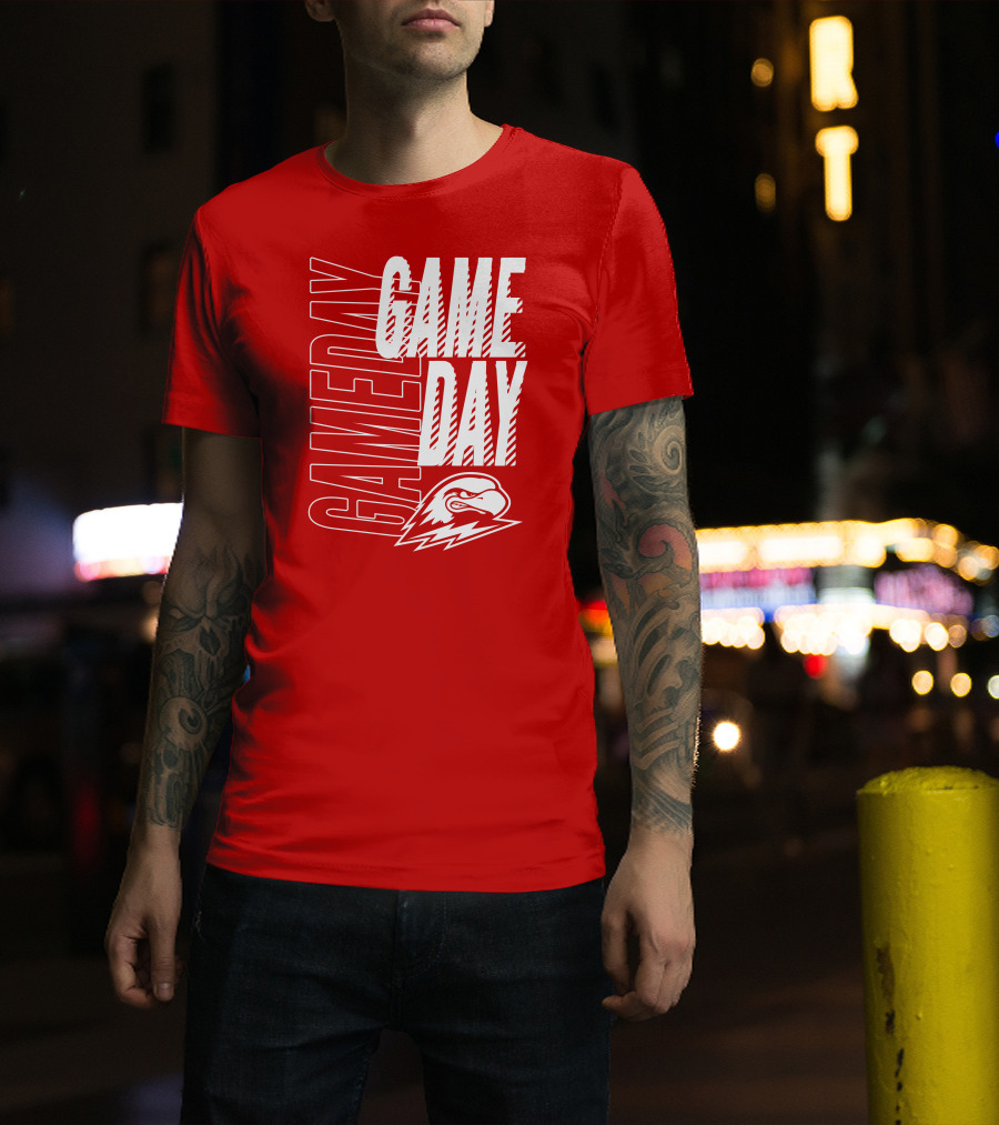 Gameday Suubookstore Red Hawk Football T-Shirt