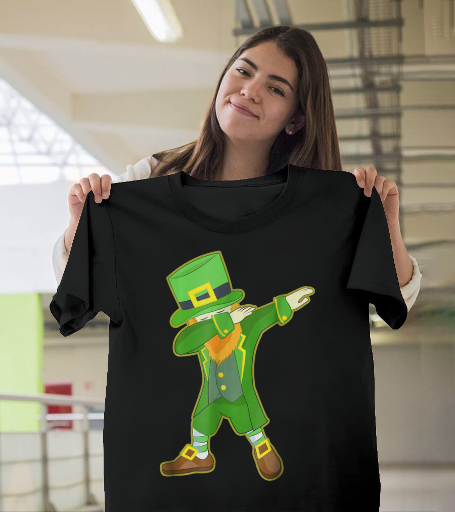 Dabbing Leprechaun St. Patrick's Day T-Shirt