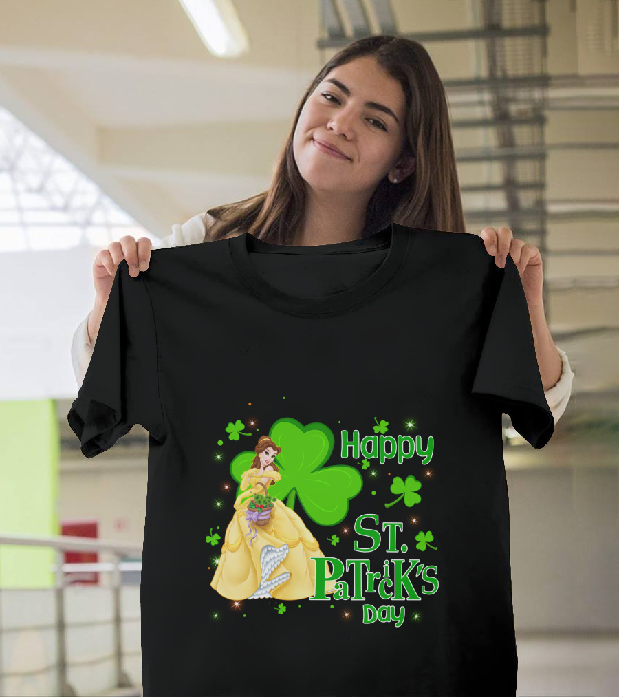 Happy St. Patrick's Day Belle Clover T-Shirt