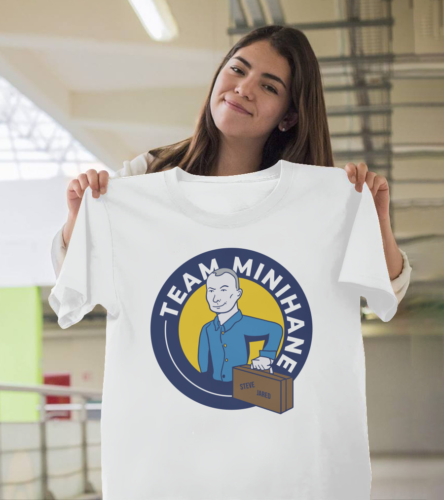 Team Minihane Steve Jared Retro T-Shirt