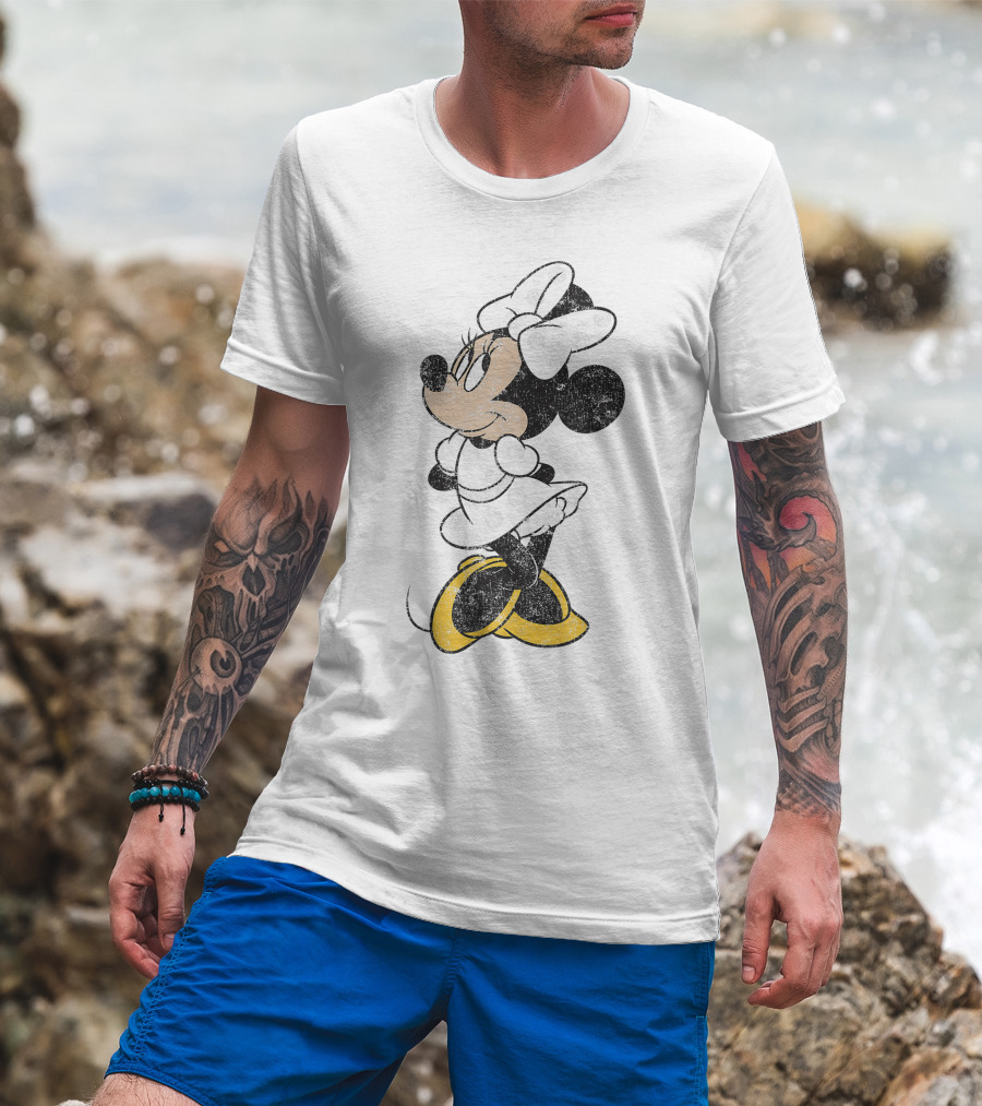 Disney Mickey And Friends Minnie Mouse Vintage Look T-Shirt