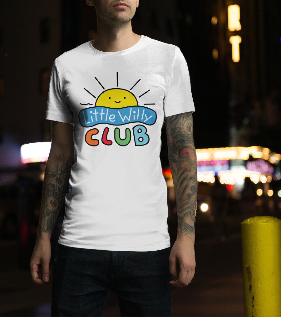 Little Willy Club Sunshine Happiness T-Shirt