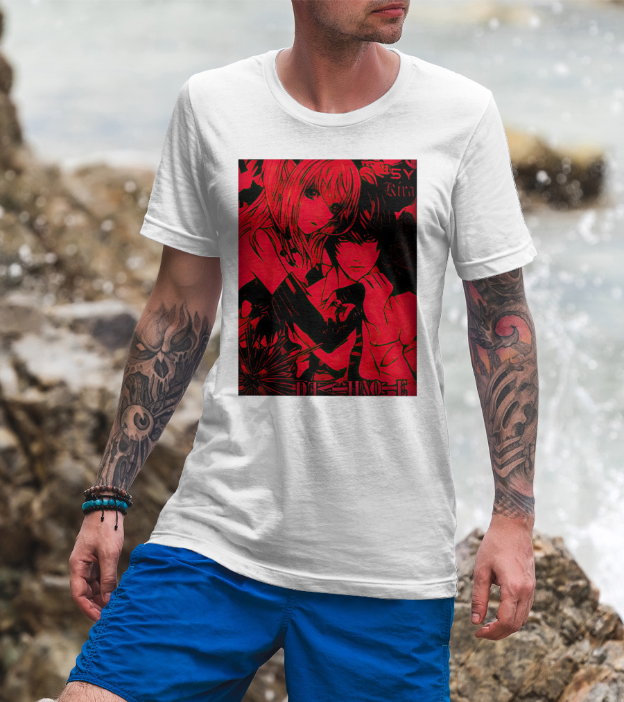 DEATH NOTE Misa Kira Gloom Tomb Shop T-Shirt