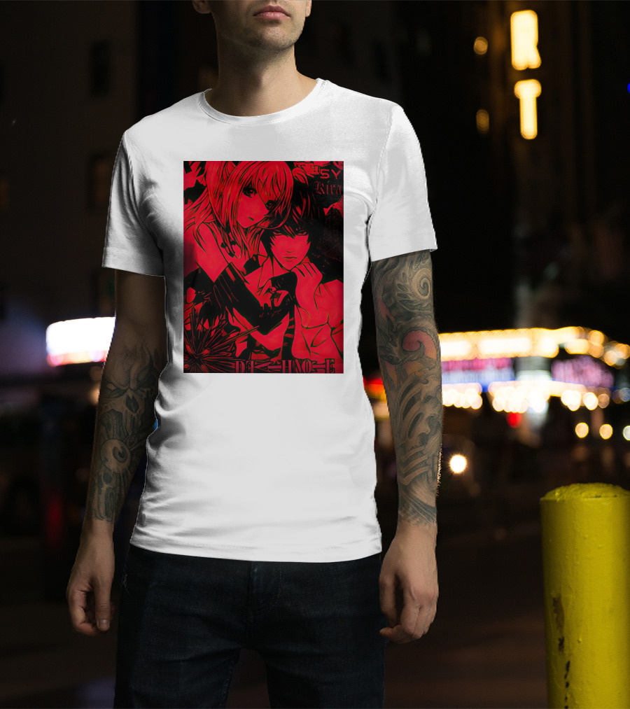 DEATH NOTE Misa Kira Gloom Tomb Shop T-Shirt