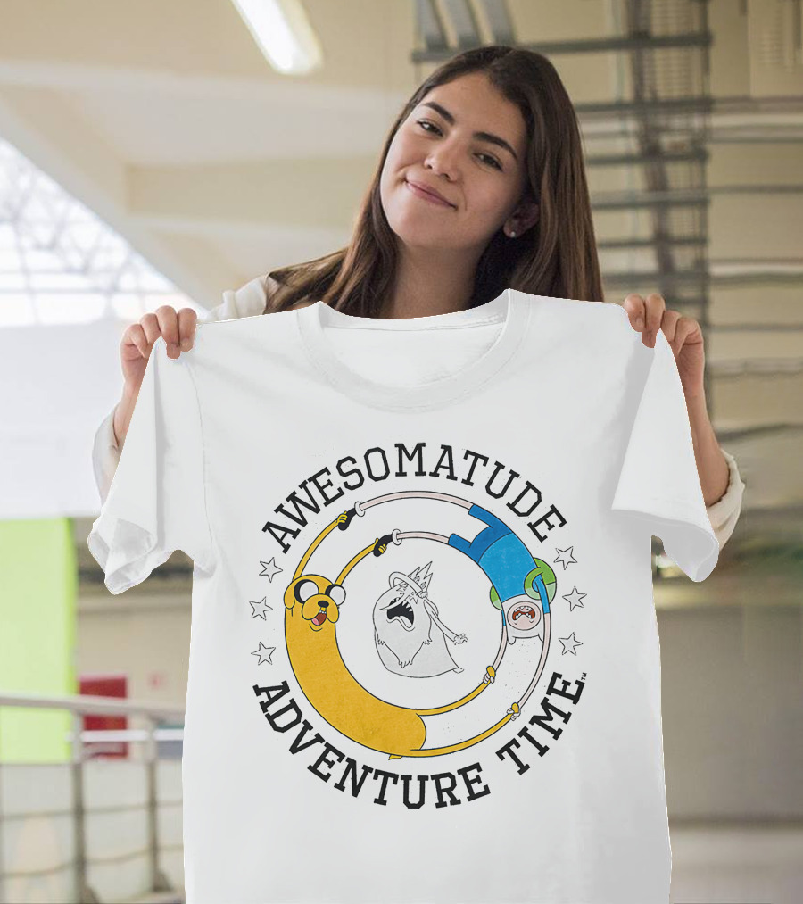 AWESOMATUDE ADVENTURE TIME T-Shirt