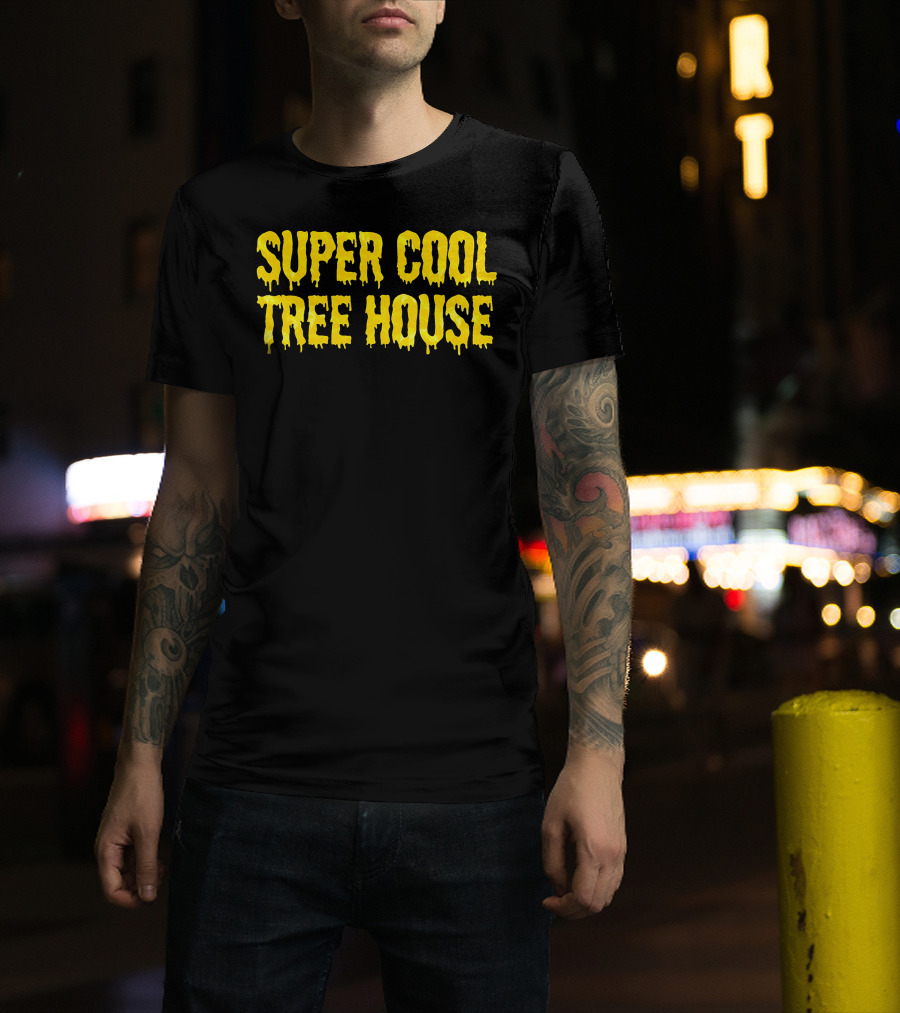Super Cool Tree House Hood T-Shirt