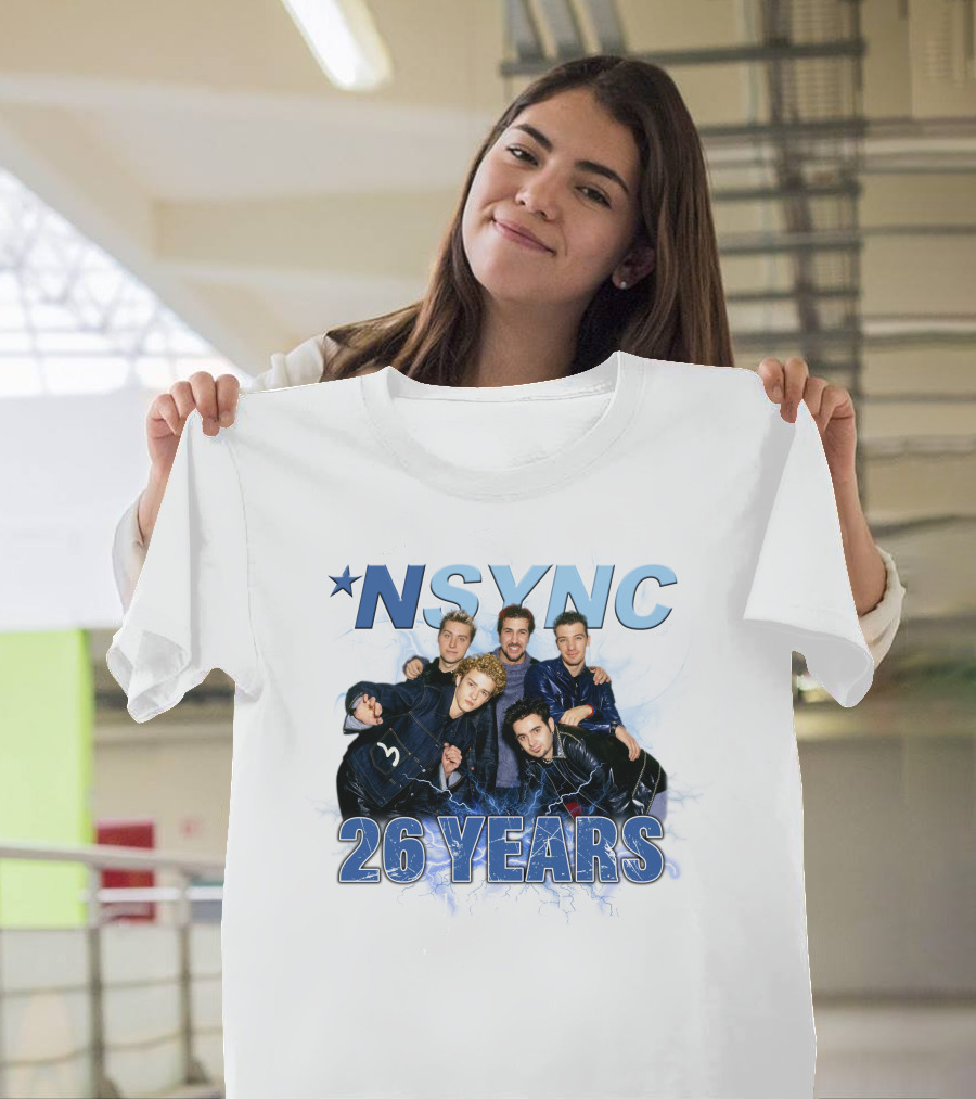NSYNC 26 Years Old Navy T-Shirt