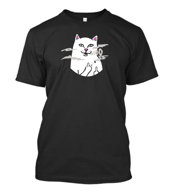 Bella Poarch Cat Smoking Middle Fingers T-Shirt