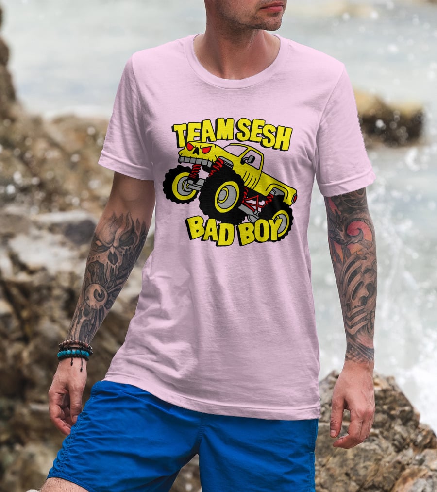 TEAMSESH BAD BOY Monster Truck T-Shirt