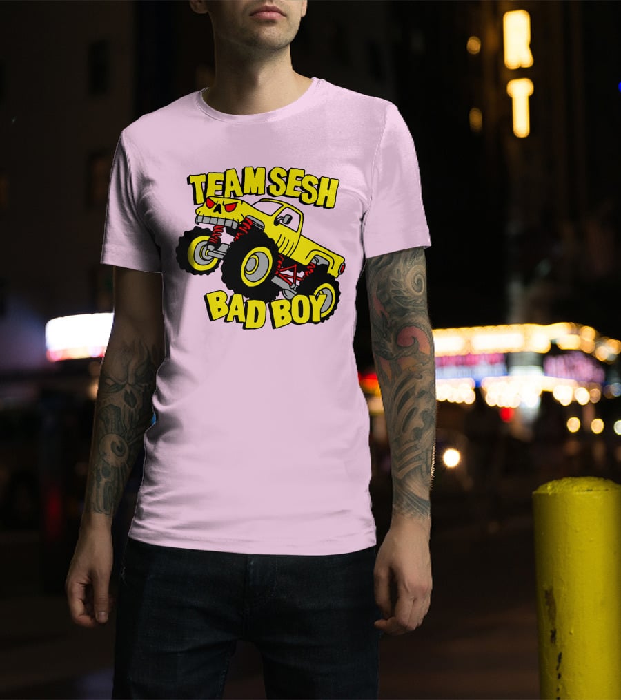 TEAMSESH BAD BOY Monster Truck T-Shirt