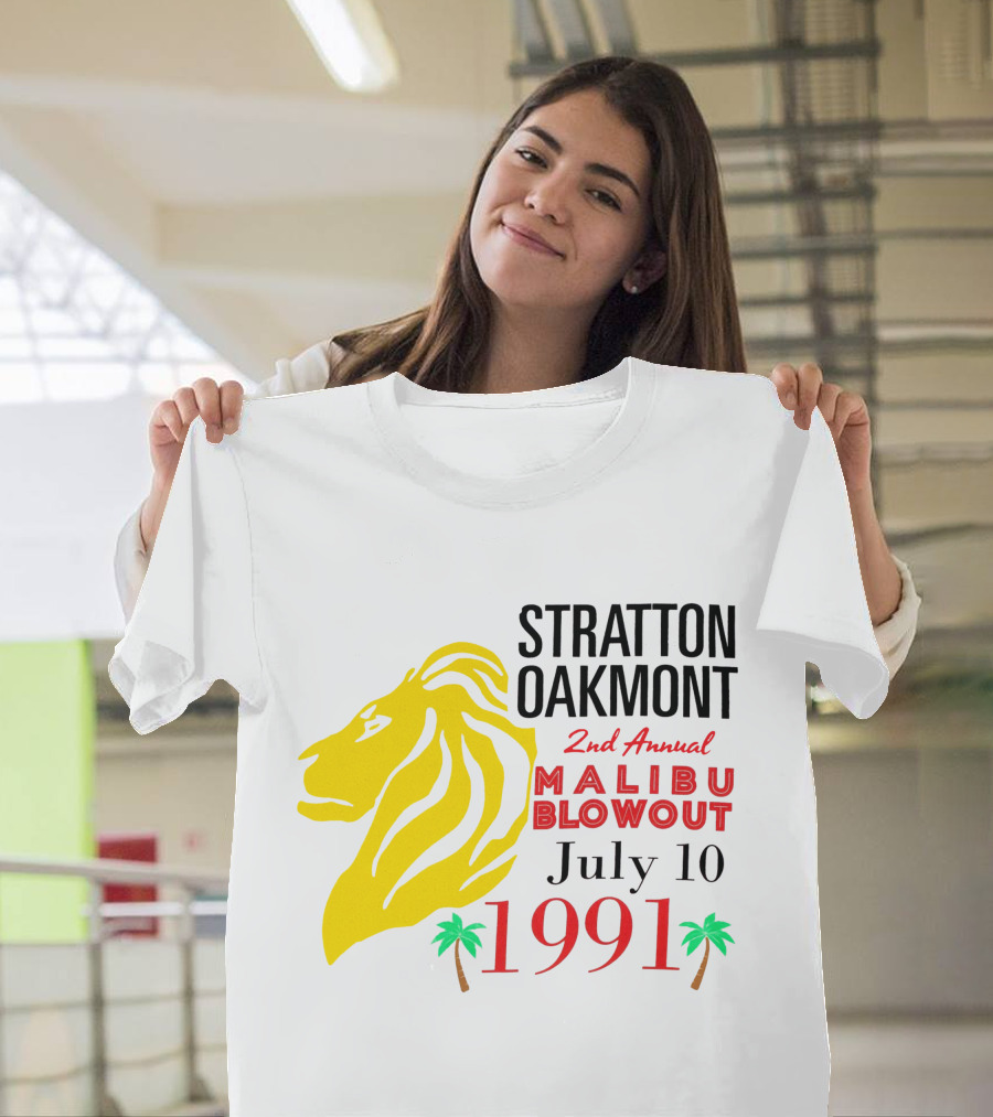 Stratton Oakmont 2nd Annual Malibu Blowout July 10 1991 T-Shirt