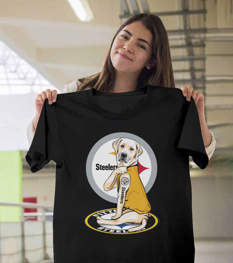 Steelers Labrador NFL Fan T-Shirt