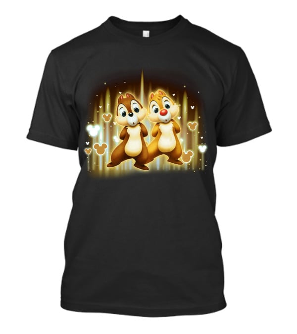 Chip And Dale Mickey Mouse Love T-Shirt