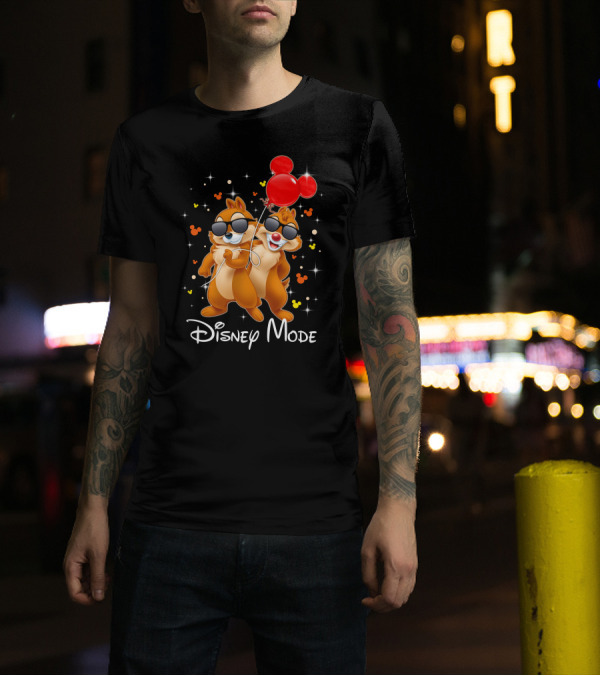 Disney Mode Chip And Dale Balloon Fun T-Shirt