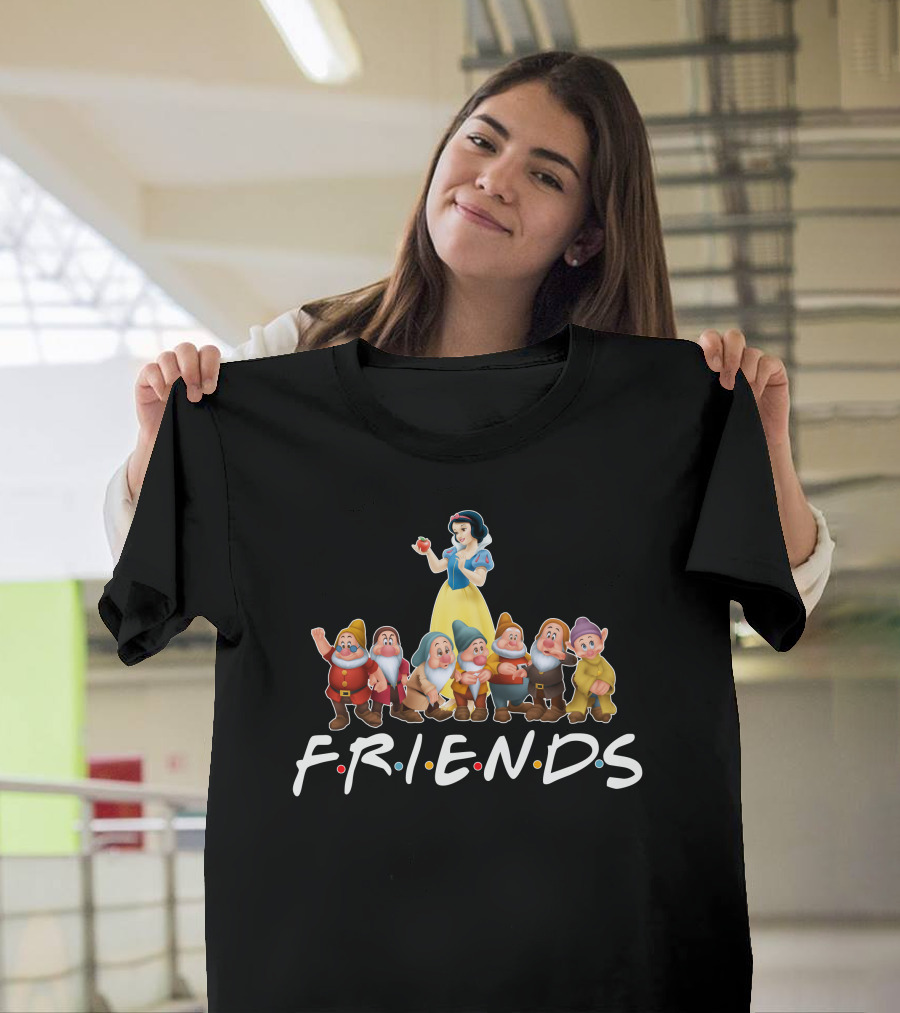 Snow White Seven Dwarfs Friends Reunion T-Shirt