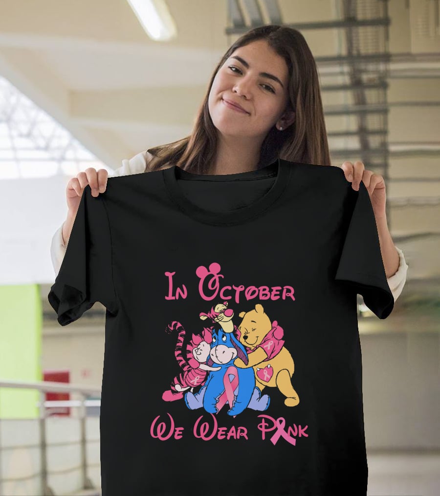 In October We Wear Pink EY And Friends T-Shirt