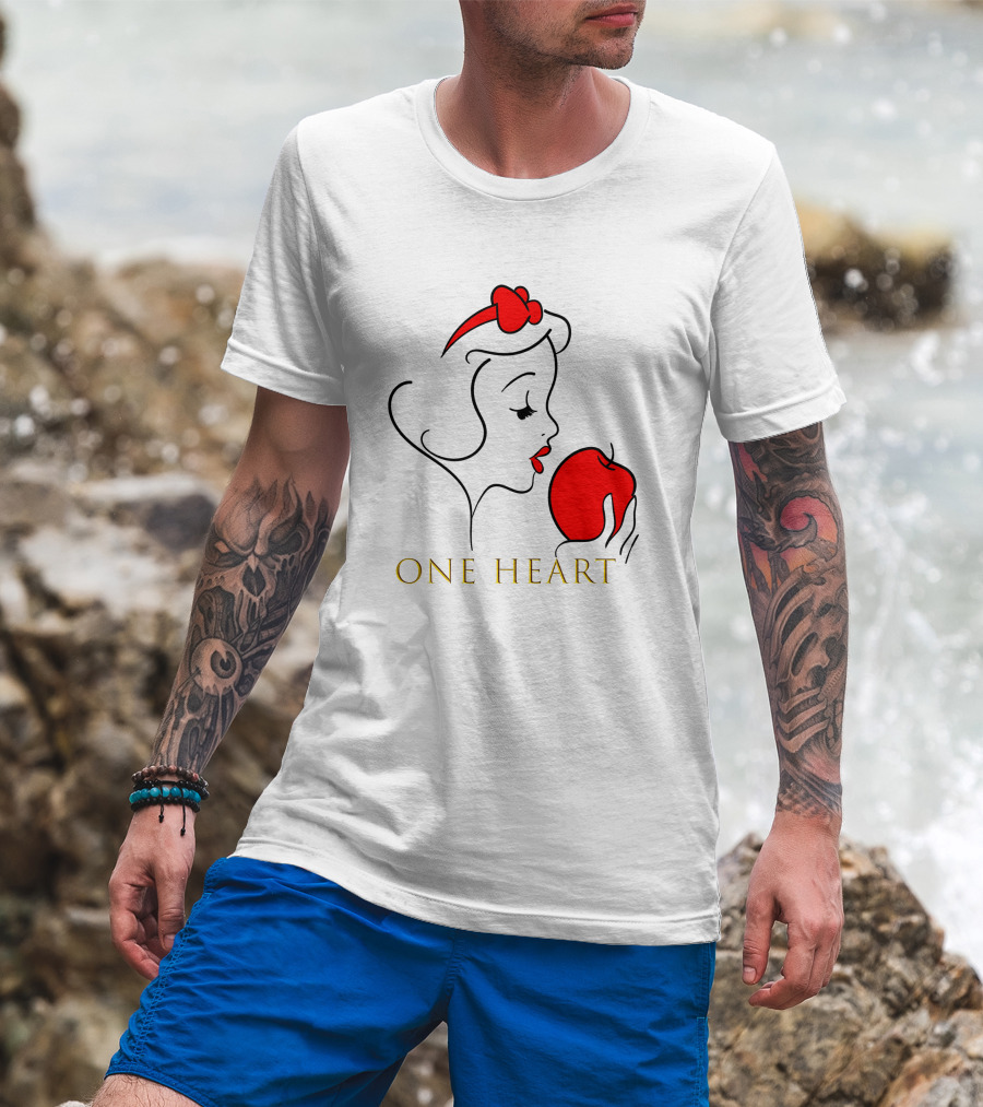 Snow White One Heart Apple T-Shirt