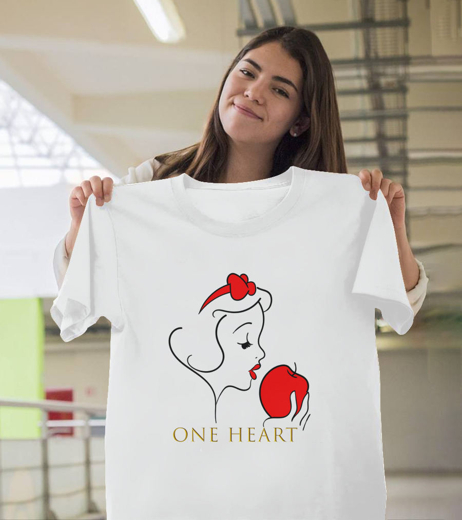 Snow White One Heart Apple T-Shirt