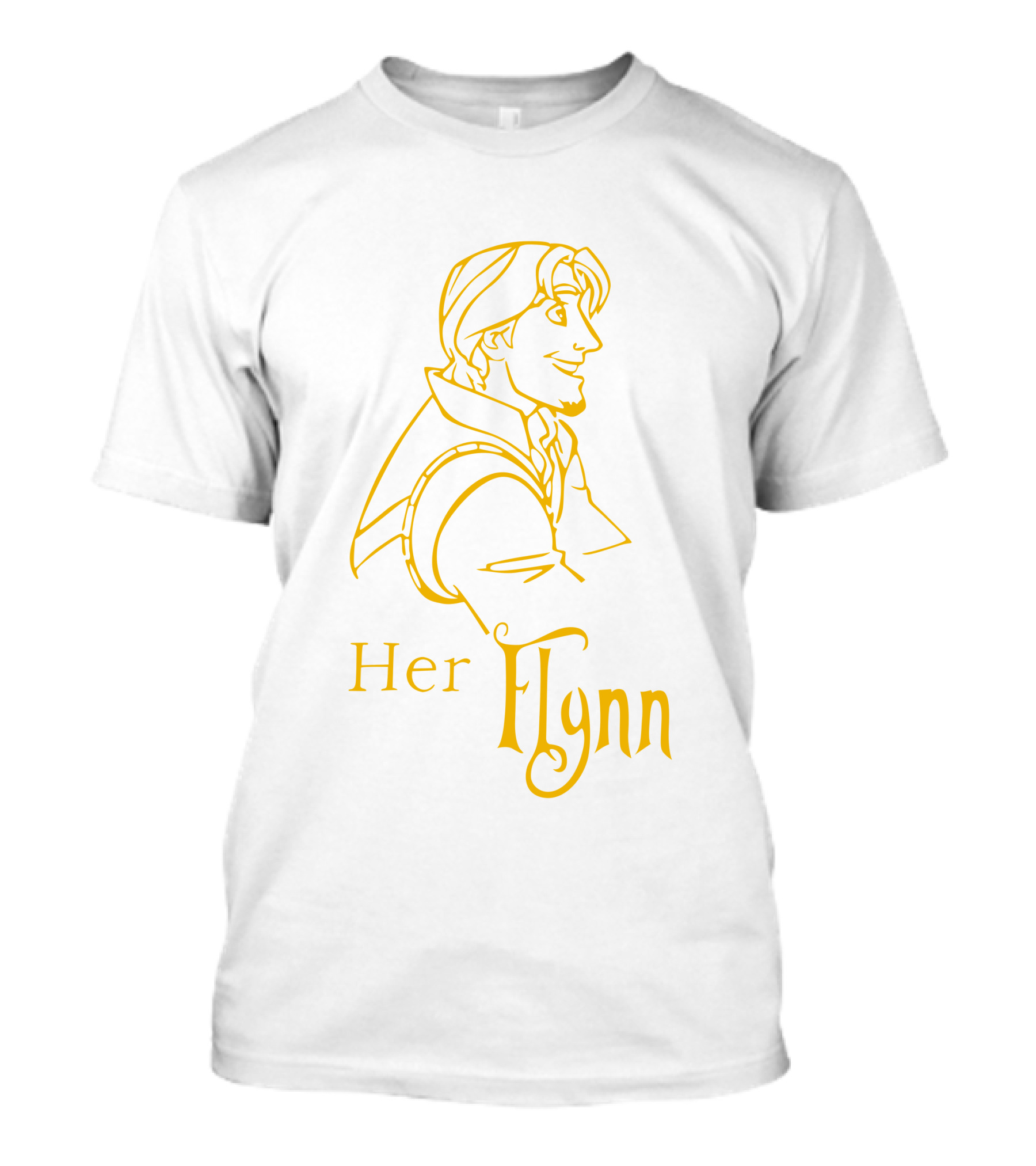 Her Flynn Disney Character Tangled Fan T-Shirt