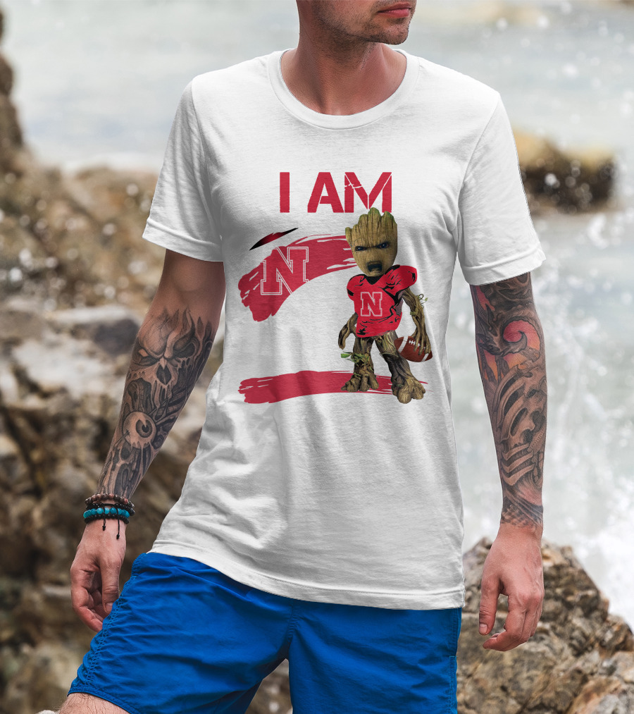 I Am Nebraska Football Character N T-Shirt