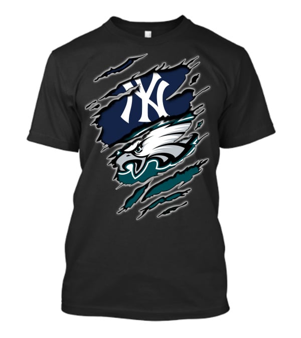 Yankees Eagles Crossover Fan T-Shirt