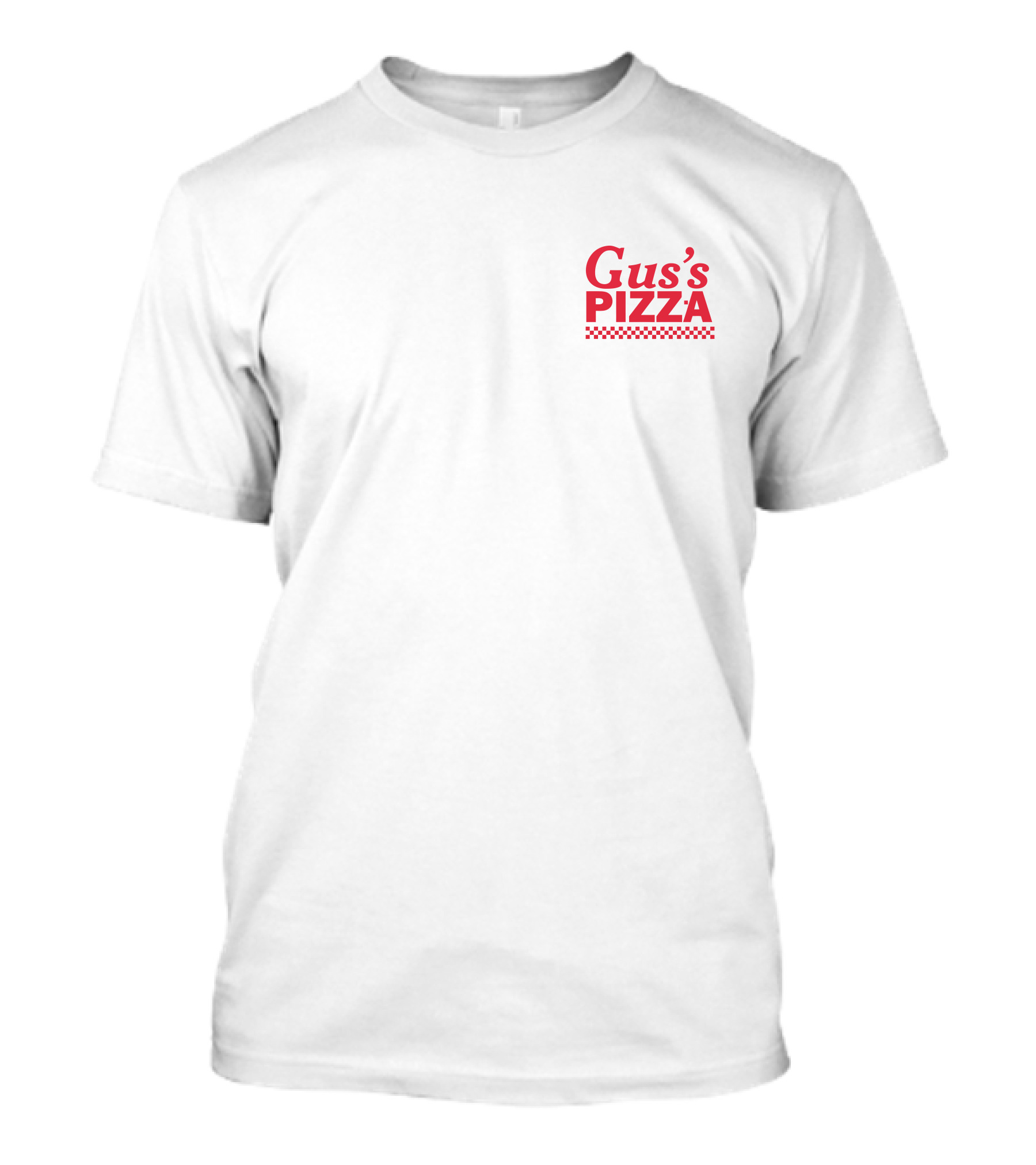 Gus's Pizza Checkered T-Shirt
