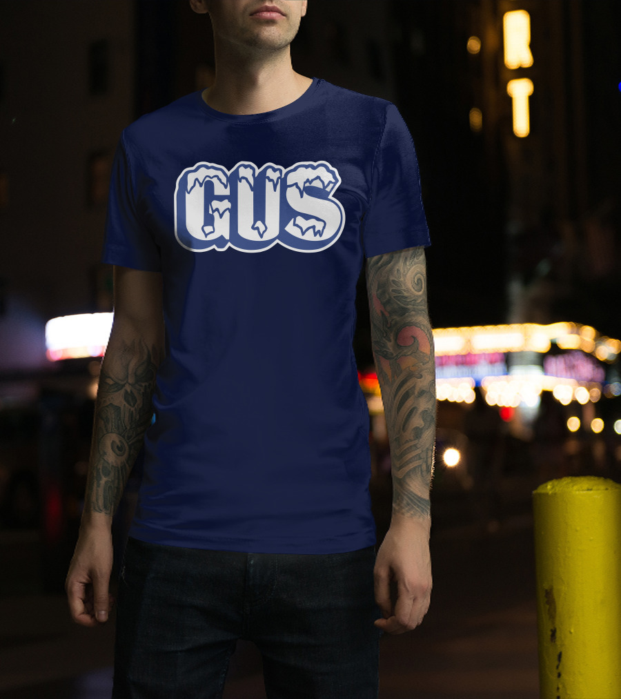 Gus Johnson Merch Ice Font T-Shirt