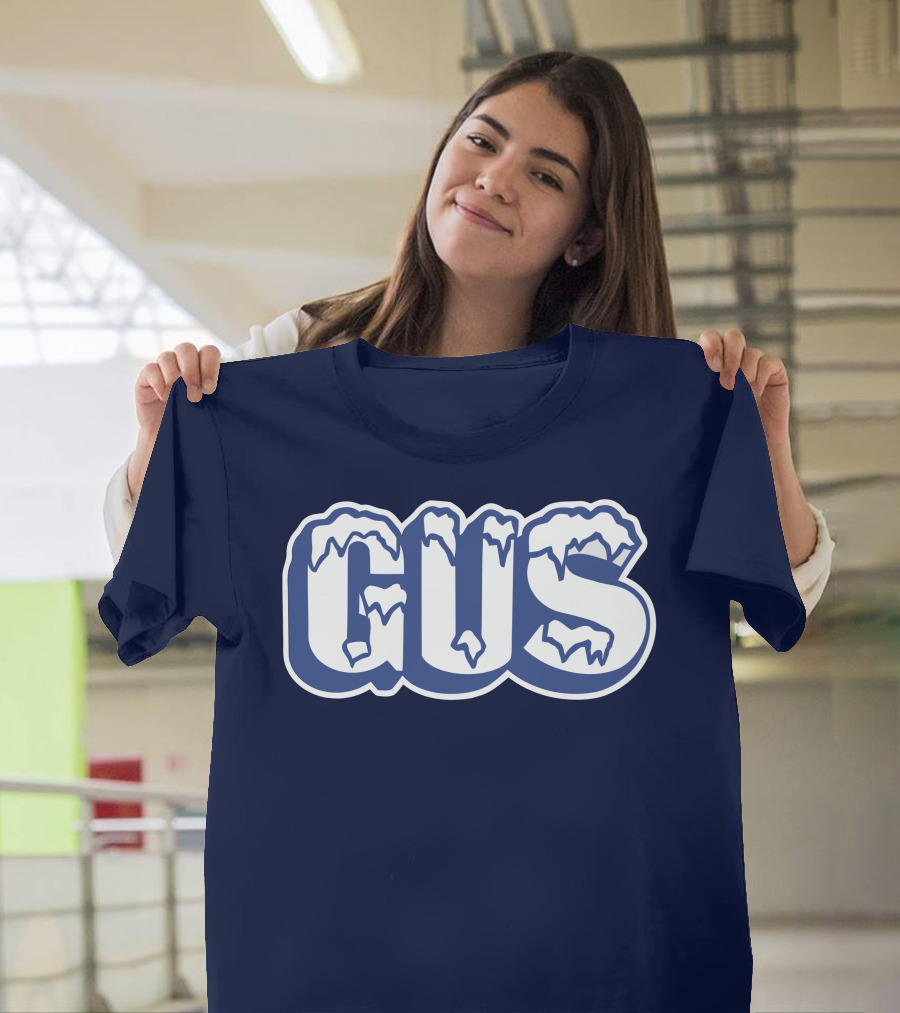 Gus Johnson Merch Ice Font T-Shirt