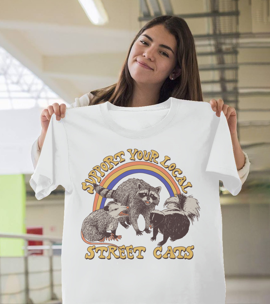 Support Your Local Street Cats Essential T-Shirt