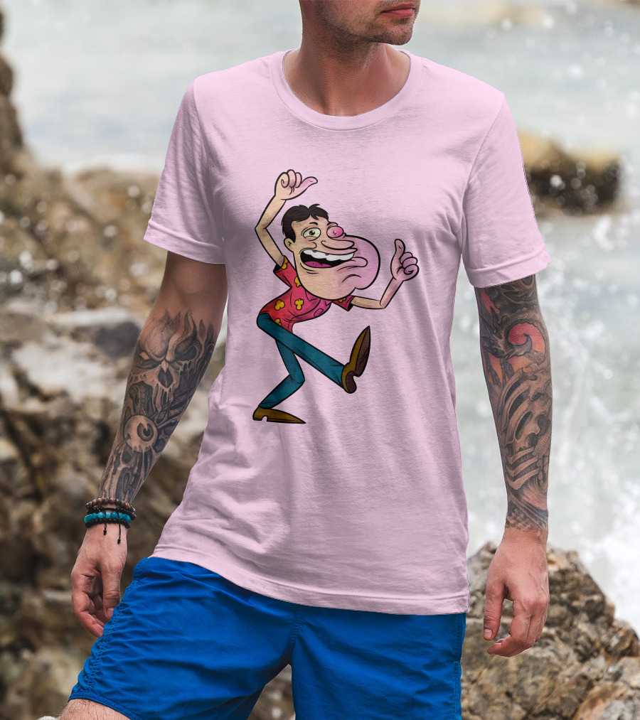 Family Guy Glenn Quagmire Psychedelic T-Shirt