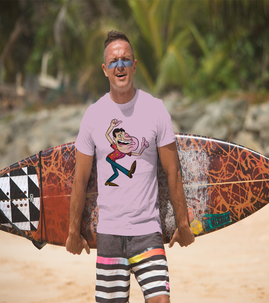 Family Guy Glenn Quagmire Psychedelic T-Shirt