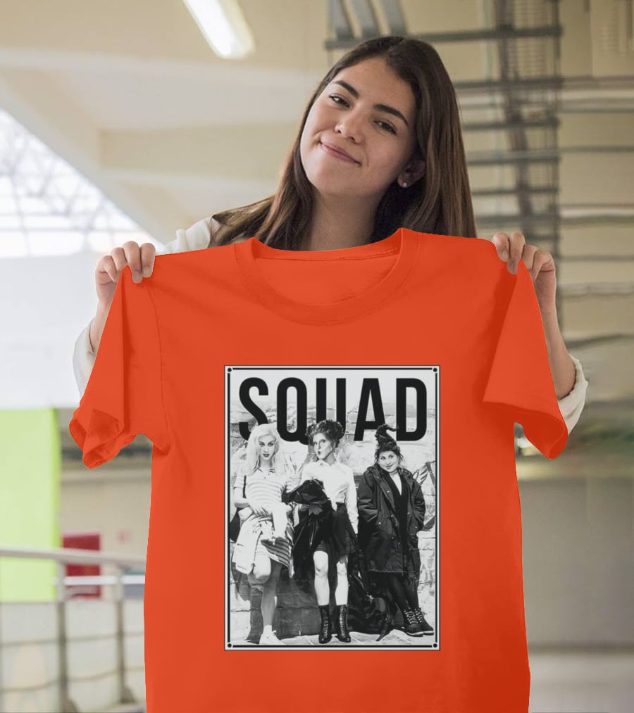 Squad Black And White Trio Vintage Style Hocus Pocus Aesthetic T-Shirt